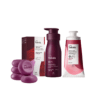 Kit Hidratante Sabonete e Creme para as Mãos Cereja Negra e Praliné