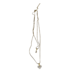 Colar Duplo Feminino Dourado Delicado