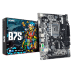 Placa Mãe PCYES B75 LGA 1155 M.2 NVMe USB 3.0 DDR3 HDMI