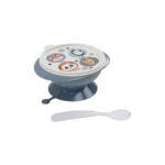 Tigela com Ventosa Anti-vácuo com Colher 240ml 9307 Plasútil