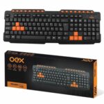 Teclado Gamer Action Multimídia USB Padrão ABNT2 TC200 OEX