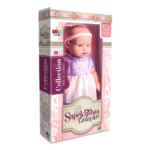 Boneca Sapekinha Vinil Roupinha e Tiara 607 Milk Brinquedos