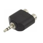 Conector para Cabo P2 Macho x RCA Fêmea LE-5508 It Blue