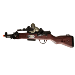 Brinquedo Arma ShootGun Com Luz e Som à Pilha 8695 Mei Zhi