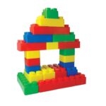 Brinquedo Educativo Kit Blocos de Montar 24 Peças GGB PLAST