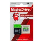 Cartão de Memória 32GB com Adaptador Classe 10 MasterDrive