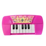 Brinquedo Mini Teclado Musical Infantil Pilha TK-AB4534 Rosa