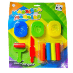Brinquedo Massinha para modelar  9 Peças PI3236