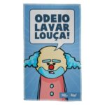 Pano de Prato DrPepper Paiaço Odeio Lavar Louça