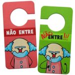 AVISO DE PORTA ECOLÓGICO DR. PEPPER PAIAÇO - NUNCA ENTRE