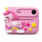 Câmera de Foto com Impressora Infantil MO-D25 Rosa Átomo